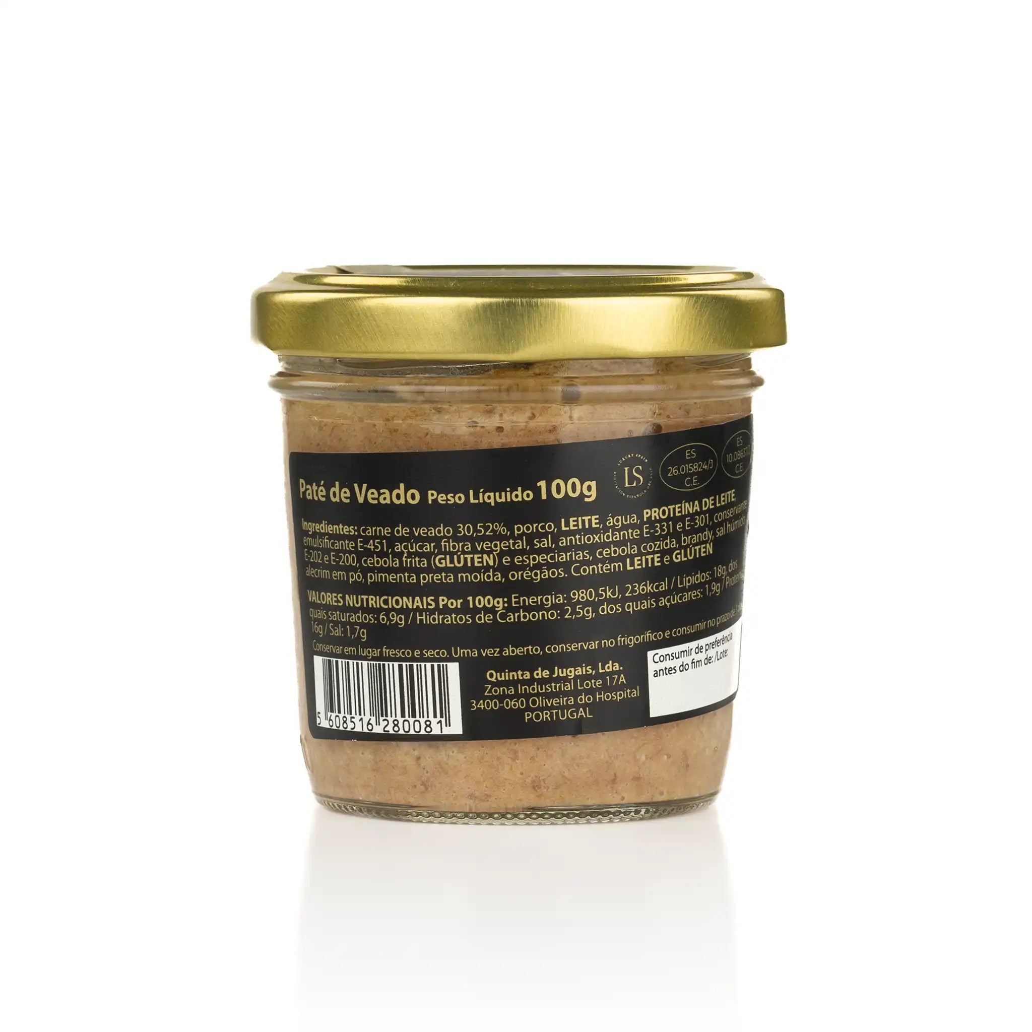 Patê de Veado Quinta de Jugais 100g