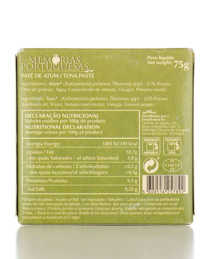 Tuna Pate Portuguese Memories 75g