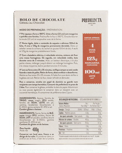 Predilecta Chocolate Cake Preparation 400g