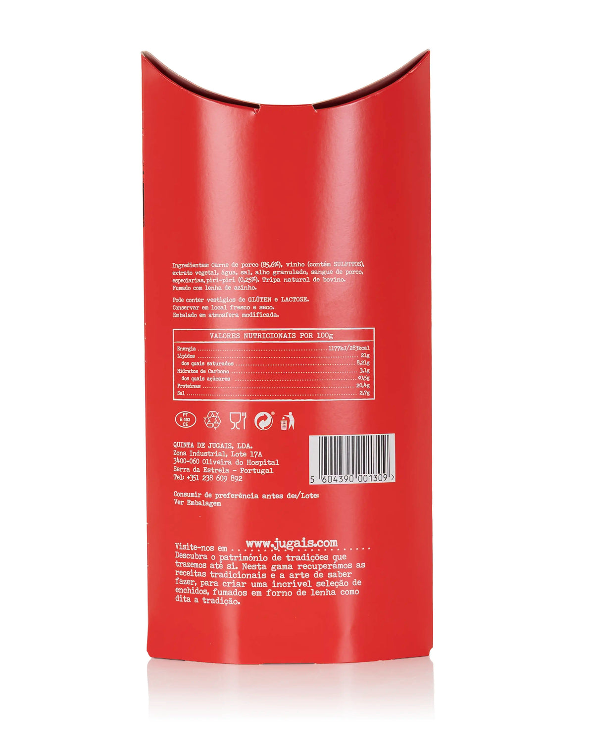 Spicy Chorizo "Serra da Estrela" 290g
