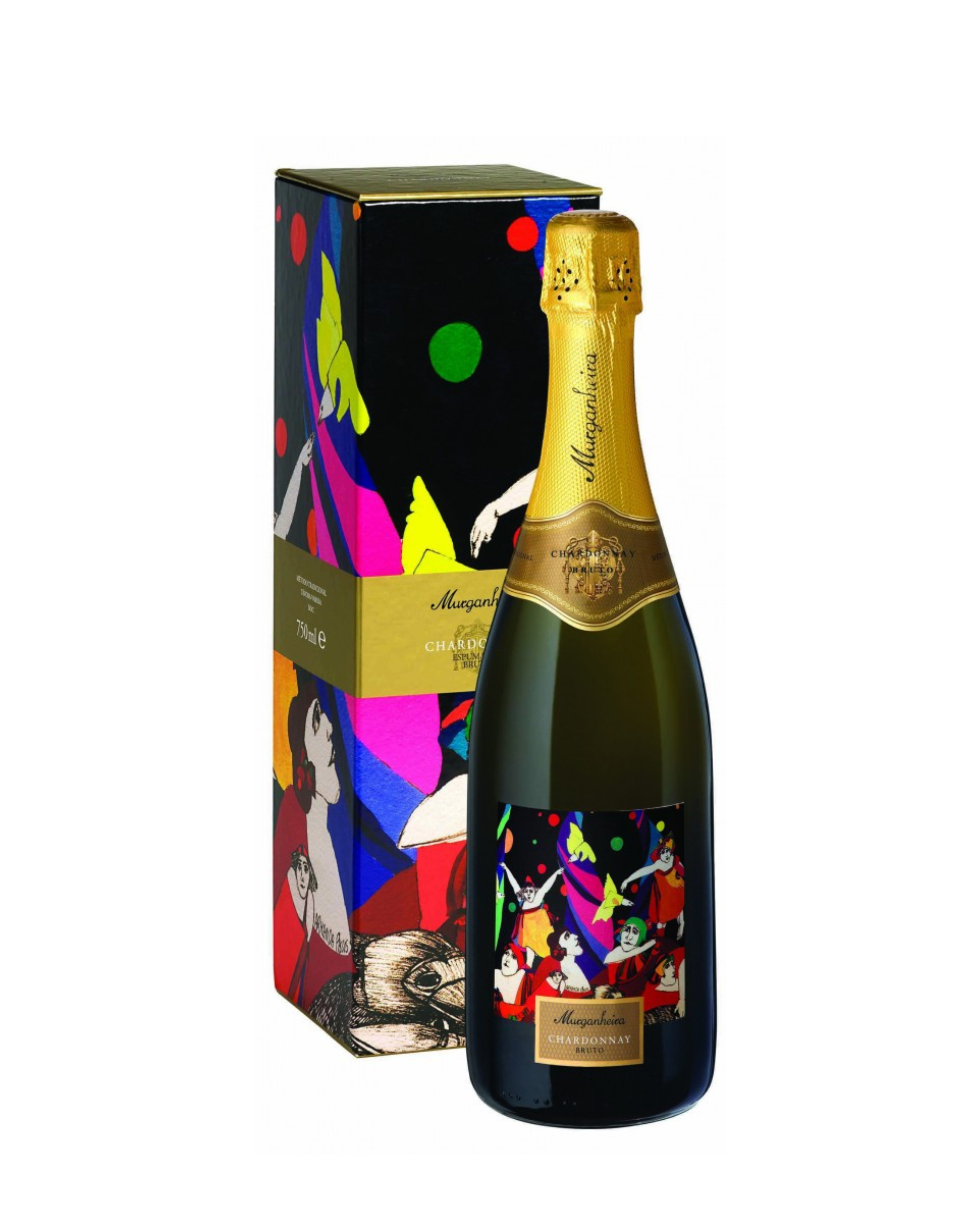 Murganheira Brut Chardonnay Sparkling Wine 75cl