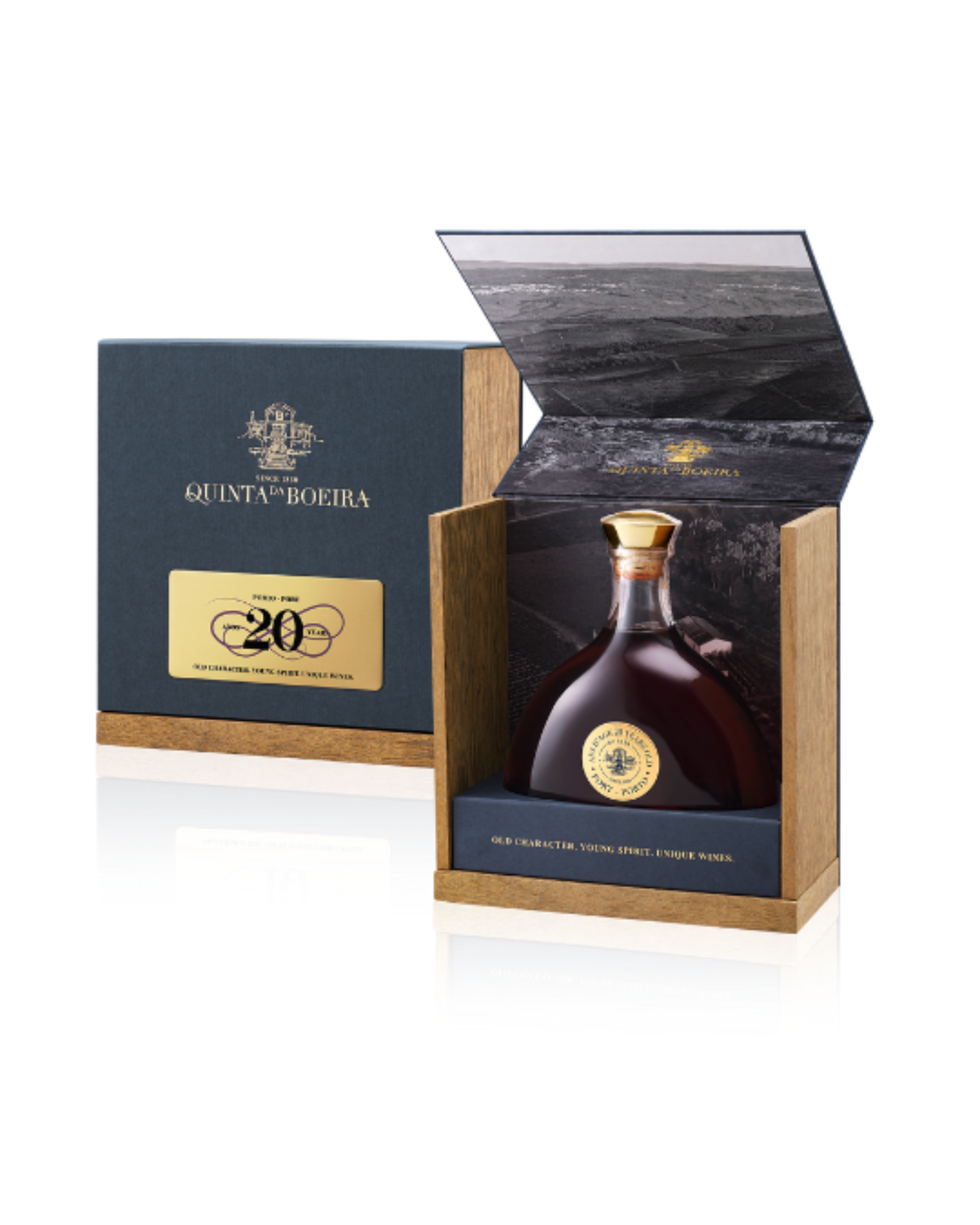 Quinta da Boeira 20 Years Old Port Wine Decanter Special Edition