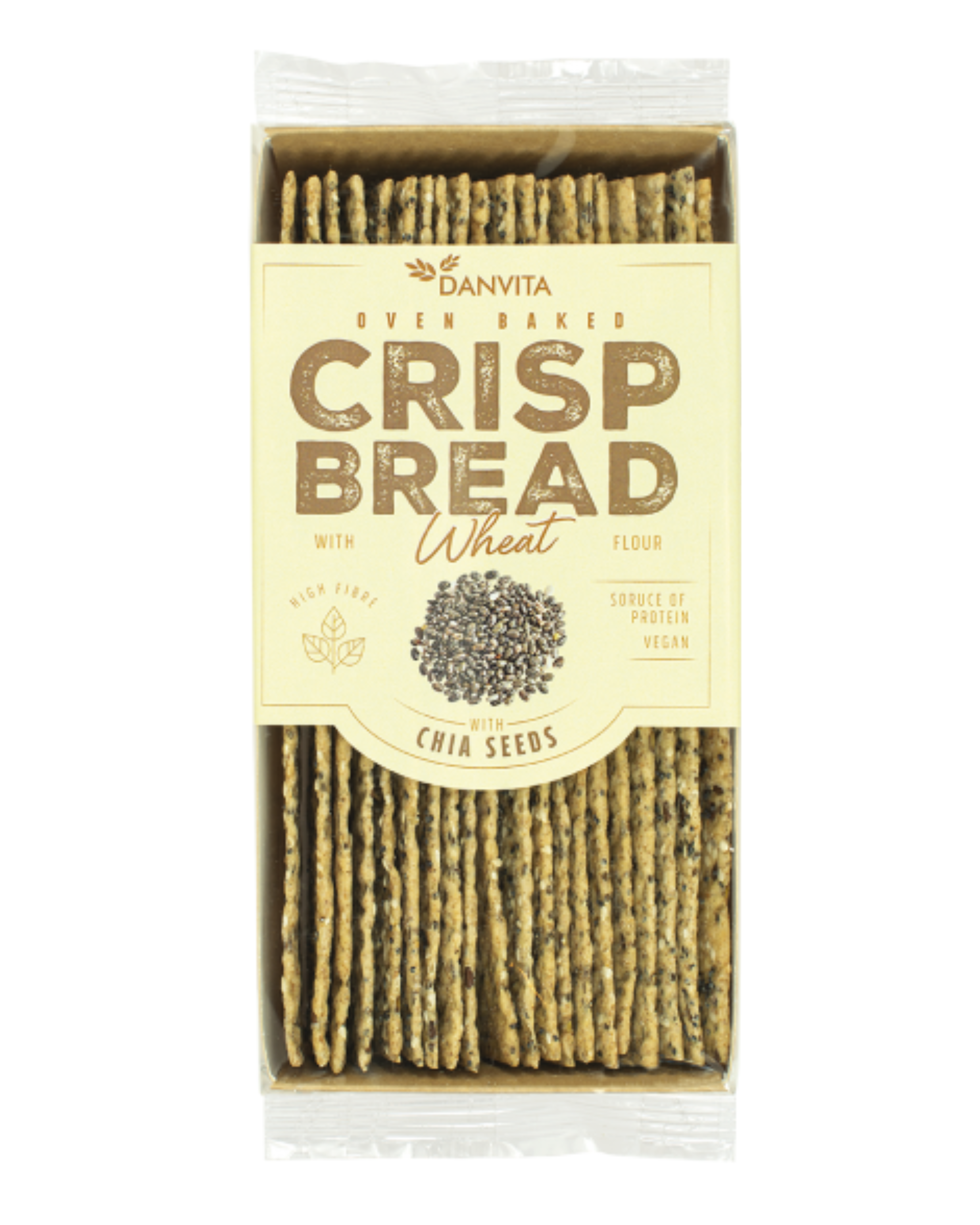 Cracker Danvita Sementes Chia 130g