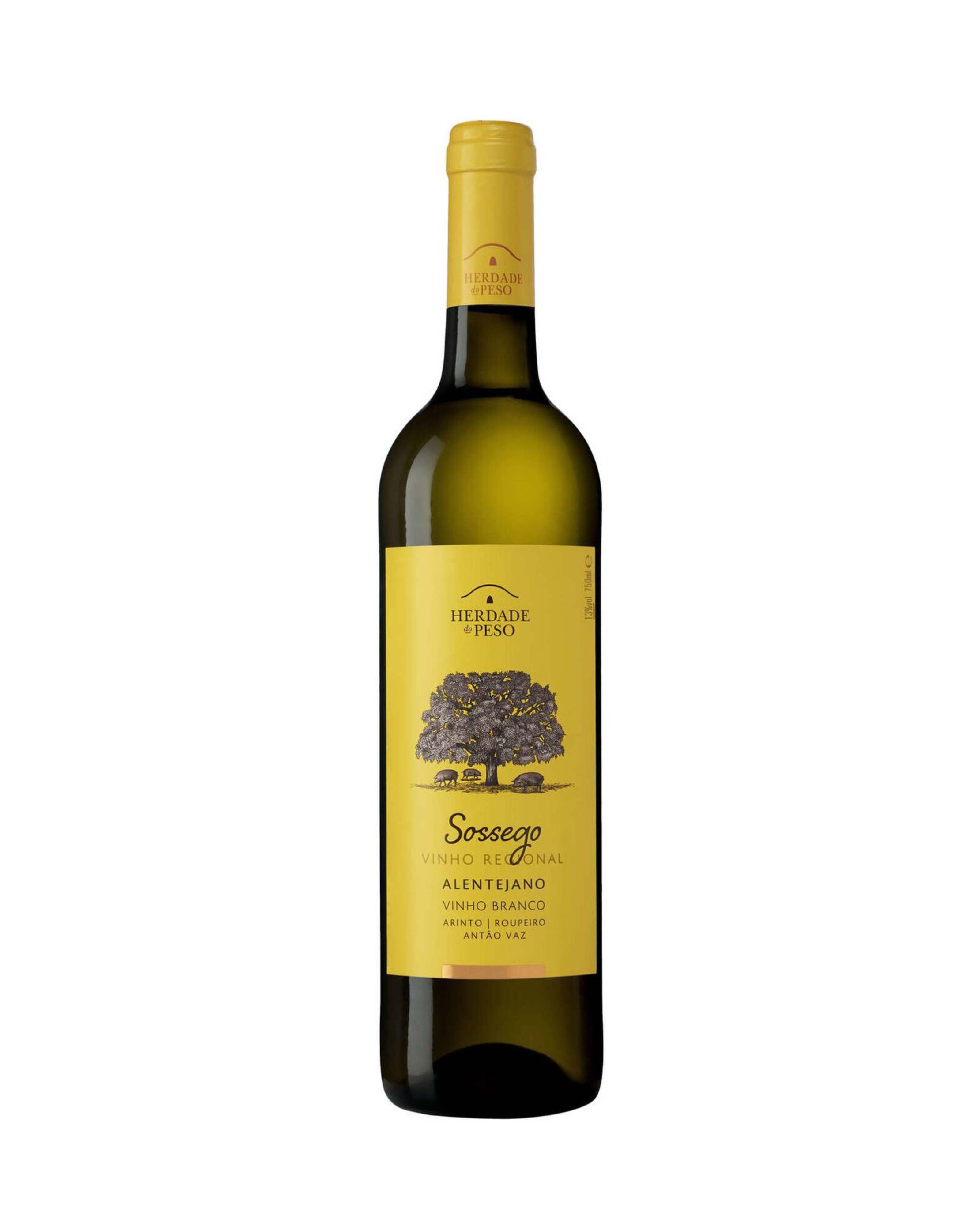 Vinho Branco Alentejano Sossego 75cl