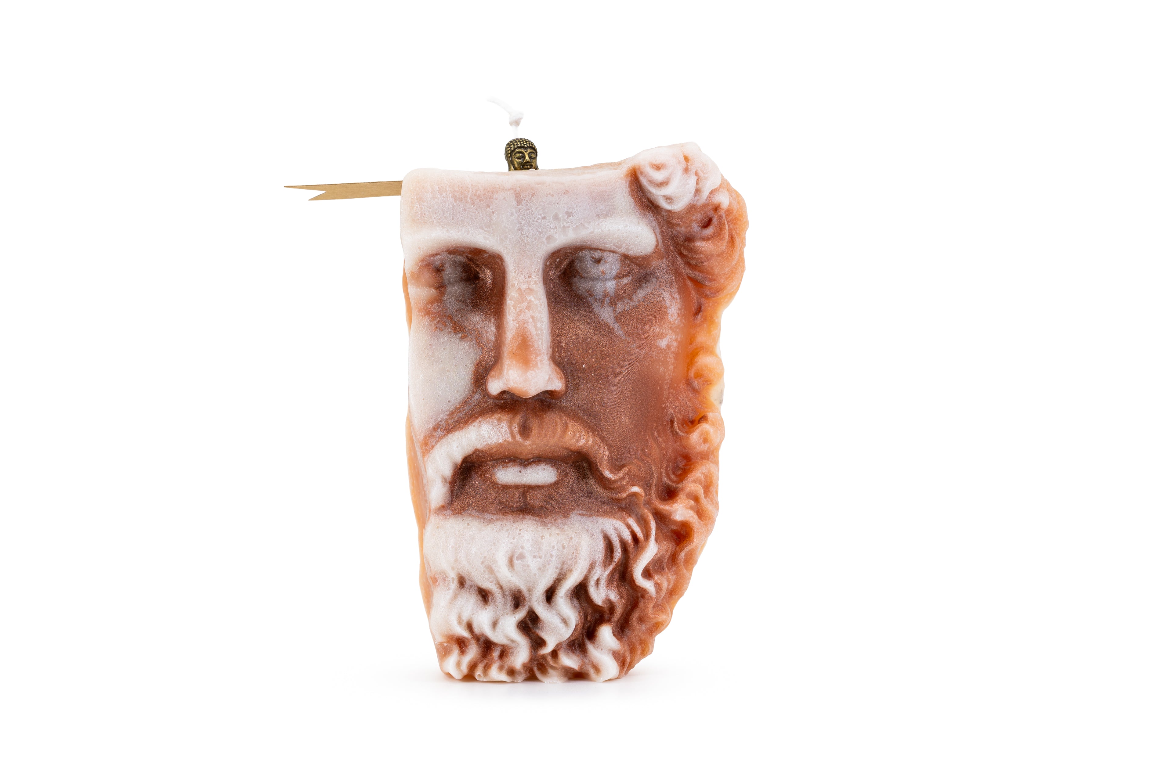 ⁠Vela Aromática Zeus Laranja
