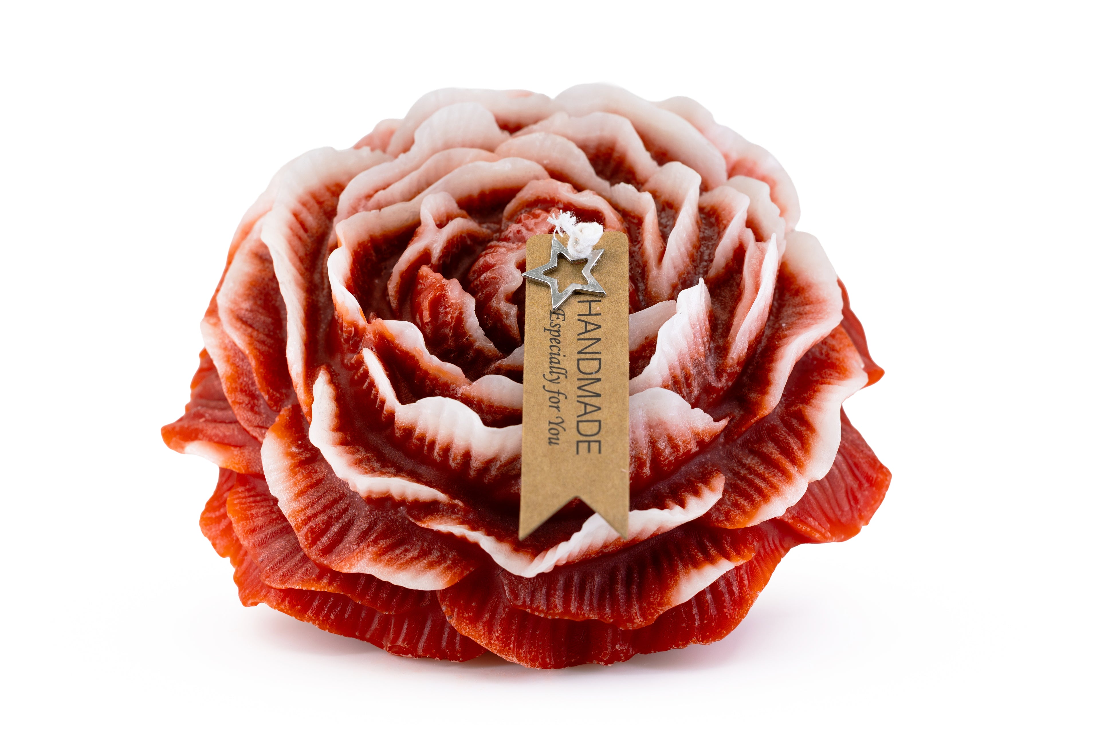 ⁠Vela Aromática Rosa Vermelha