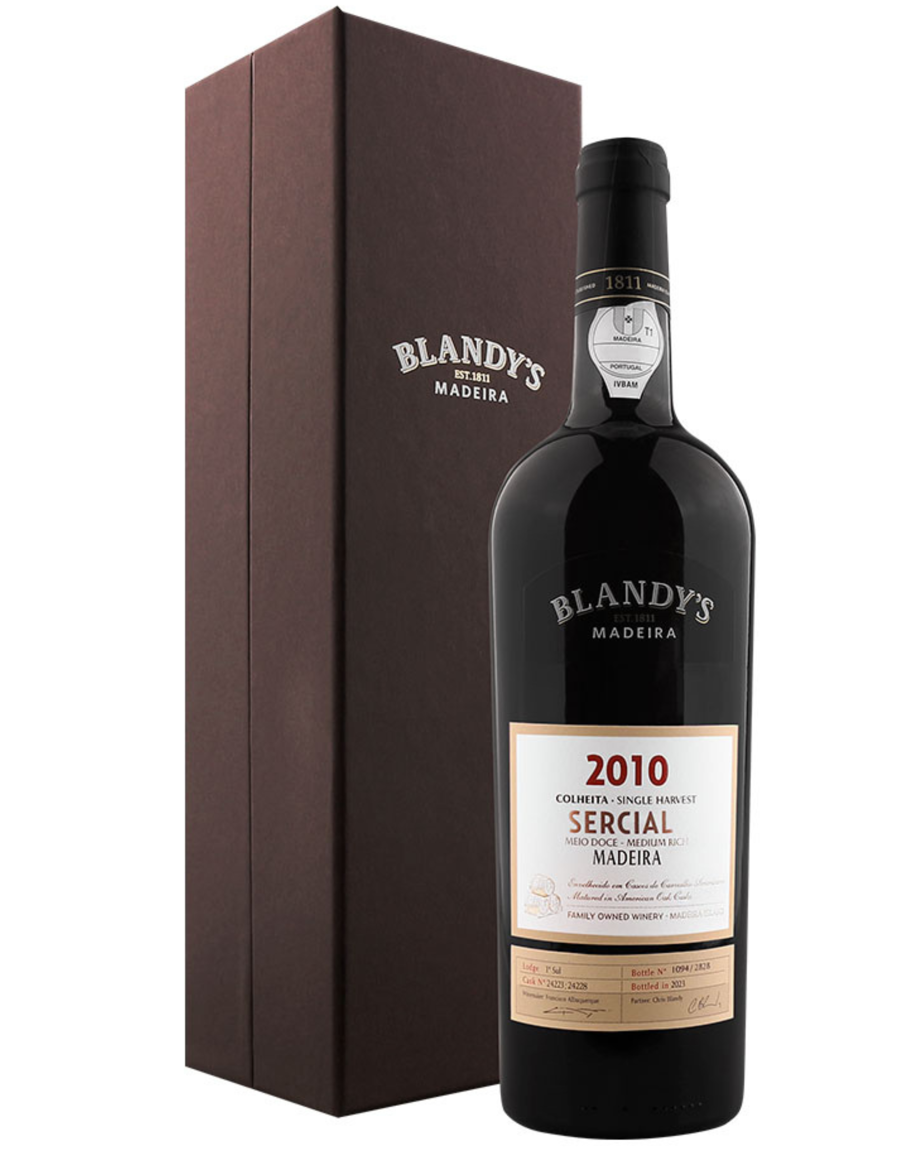 Blandy’s Sercial Harvest 2010