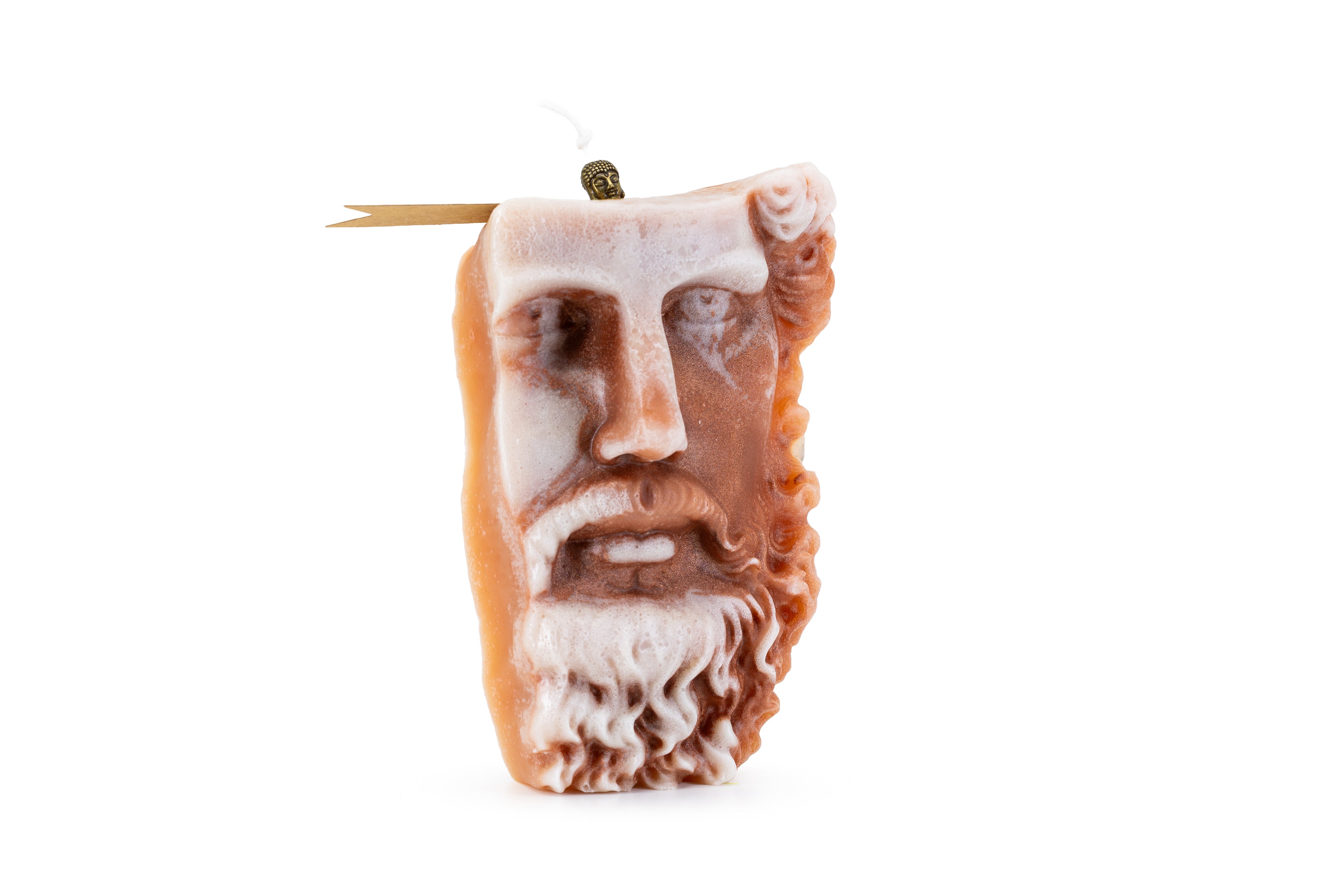 ⁠Vela Aromática Zeus Laranja