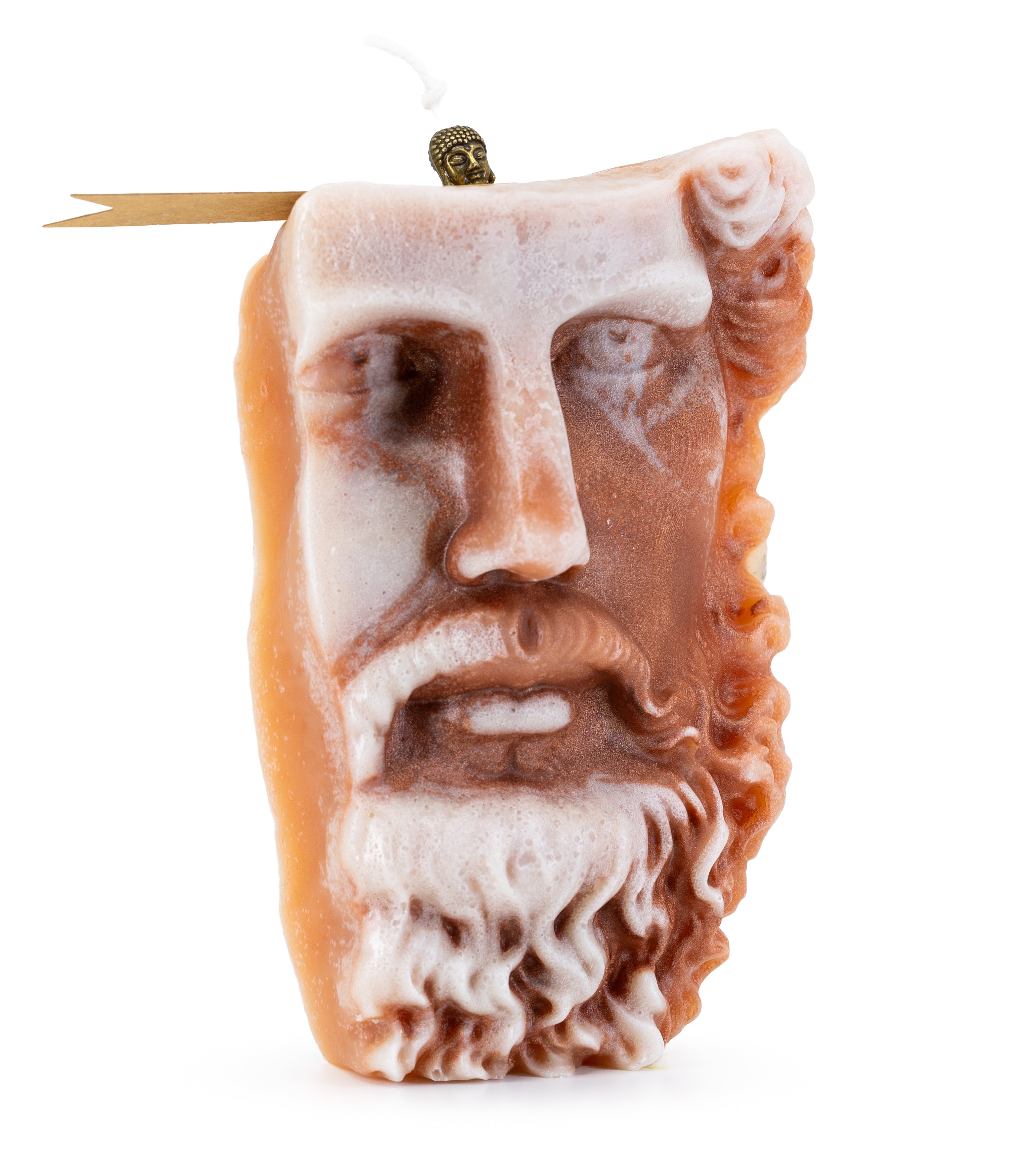 ⁠Vela Aromática Zeus Laranja