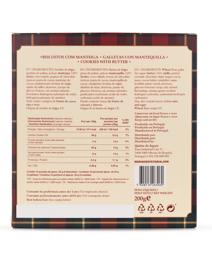 Butter Cookies Maria Confeitaria 200g