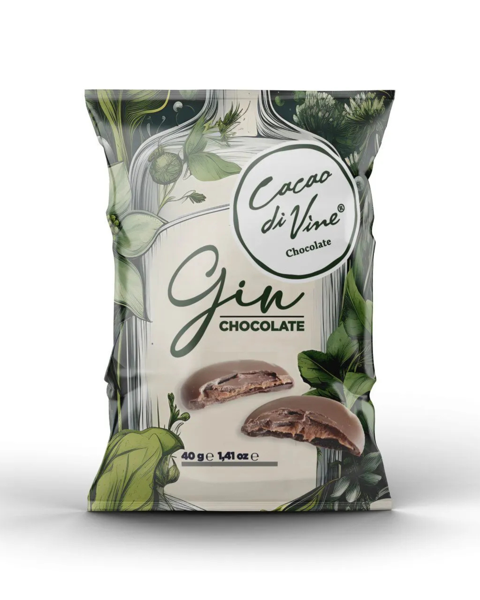 Cacao Di Vine Gin Chocolate 40g