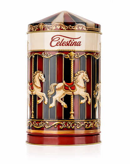 Lata de Bombons Carrossel c/Música Celestina 150g