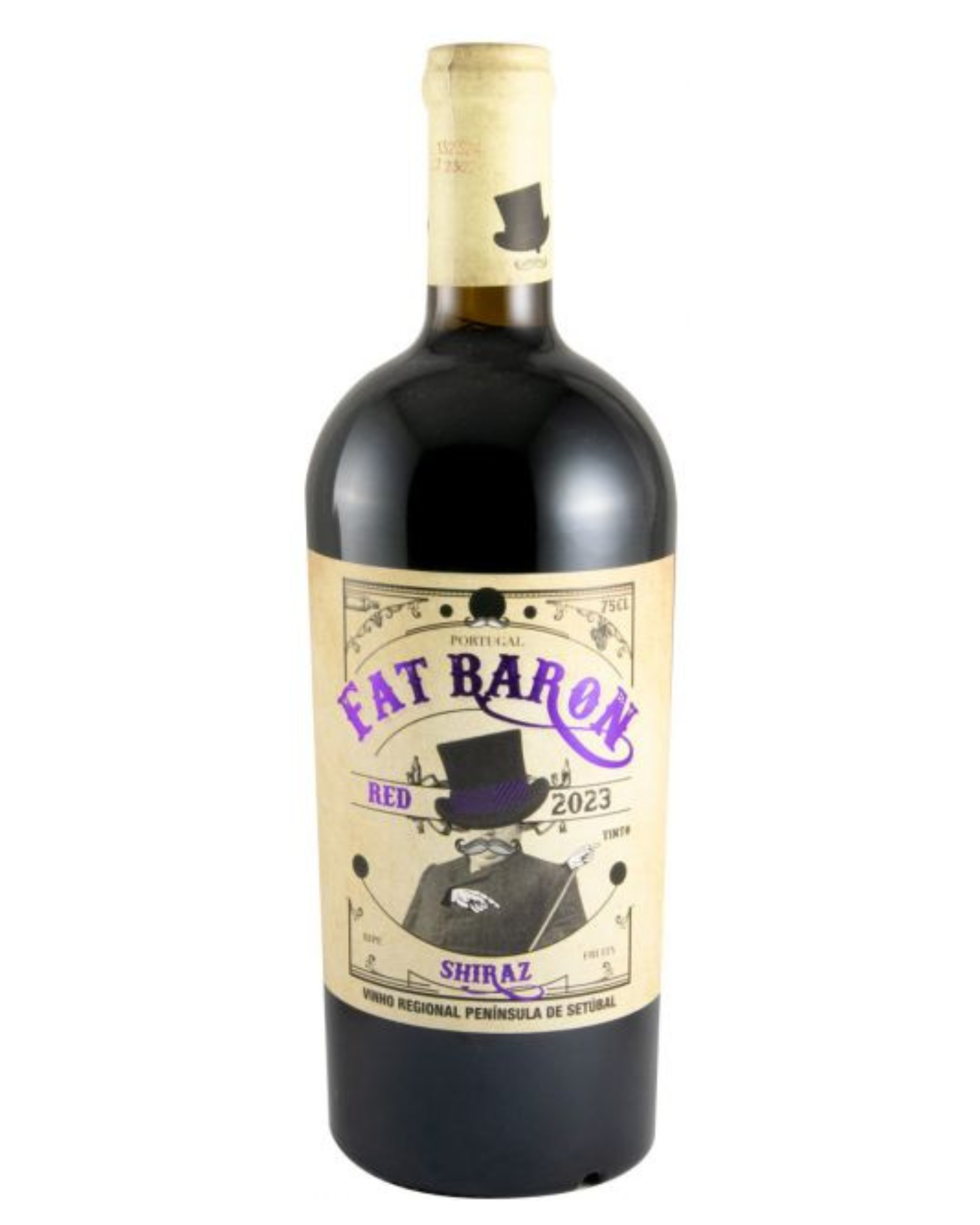 Setúbal Fat Baron Shiraz Red Wine 75cl