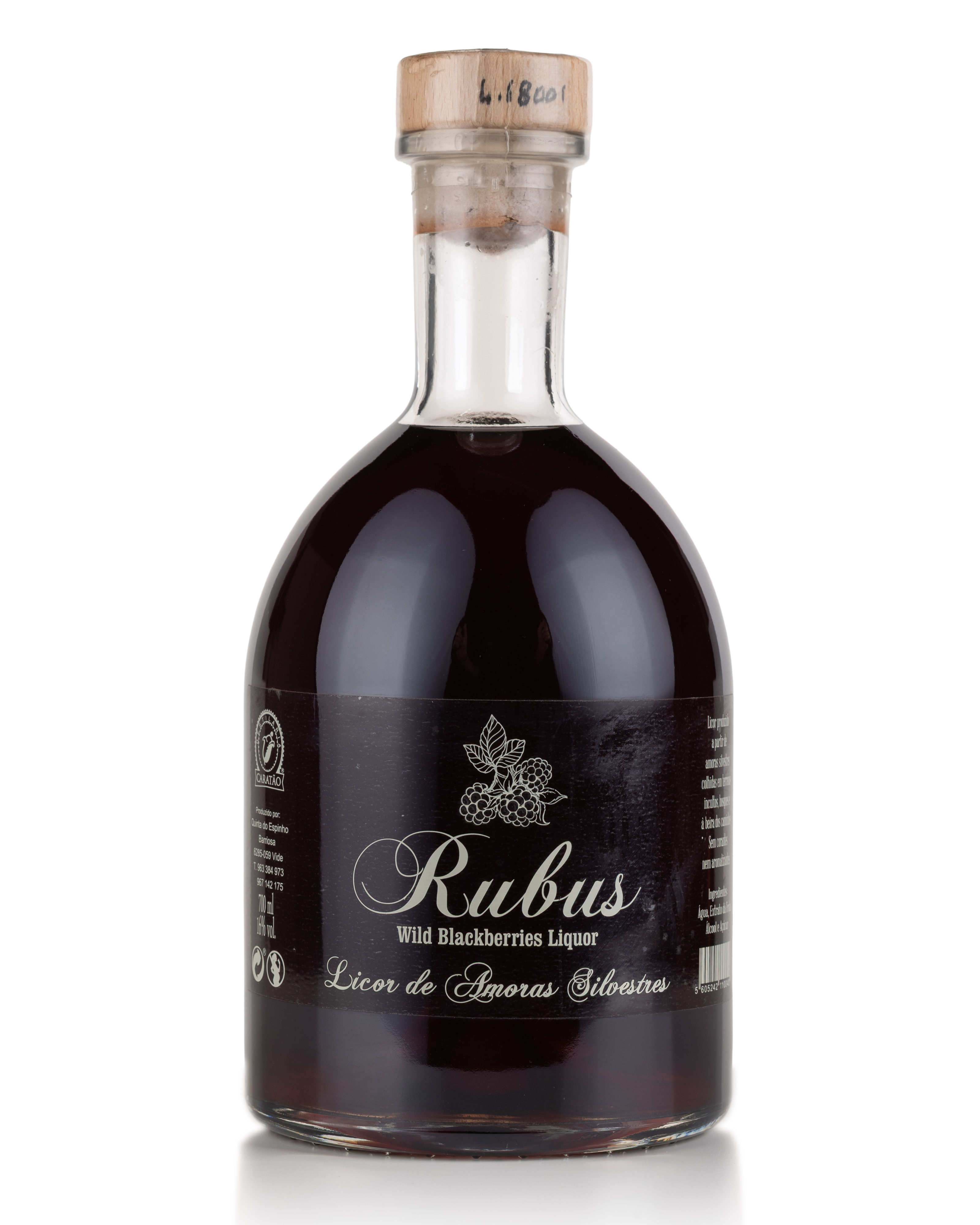 Licor de Amoras Silvestres Rubus 70cl
