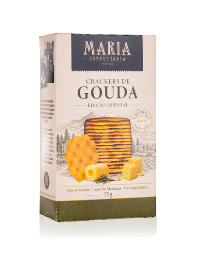 Crackers de Queijo Gouda Maria Confeitaria 75g