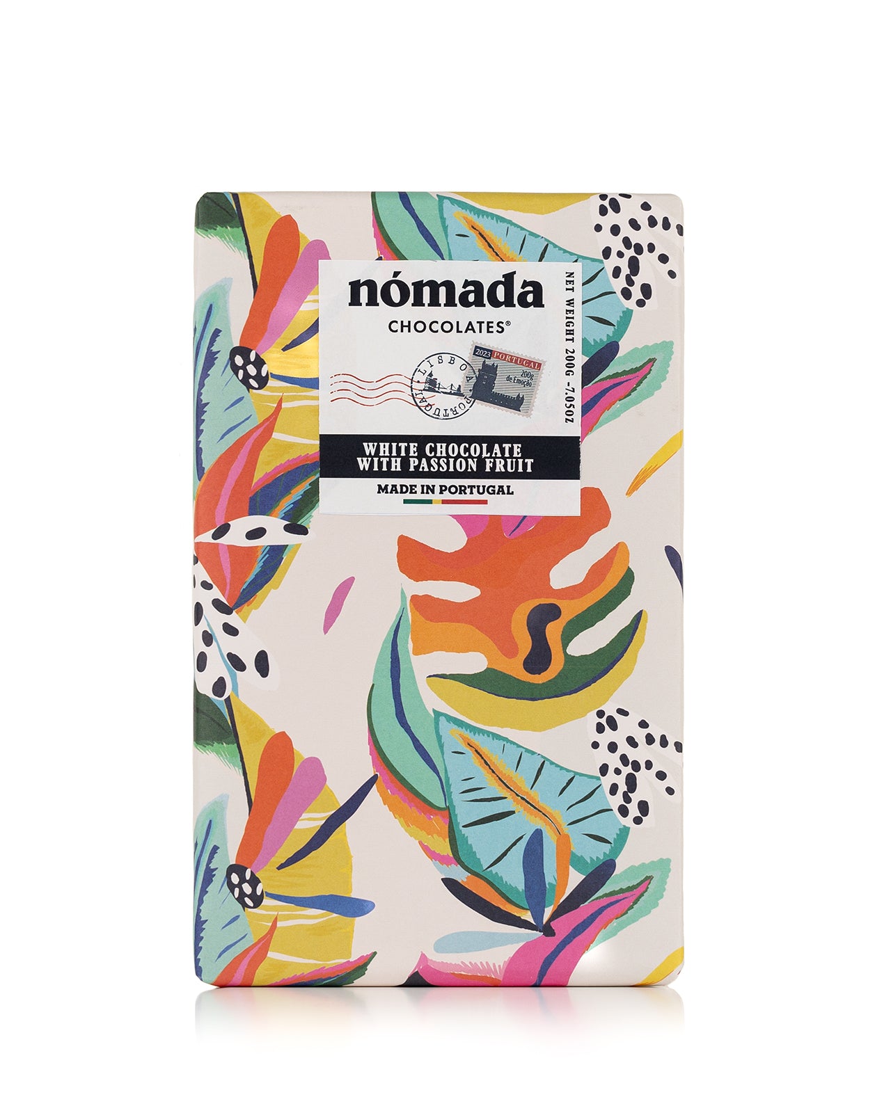 White Chocolate with Passion Fruit Nómada 200g