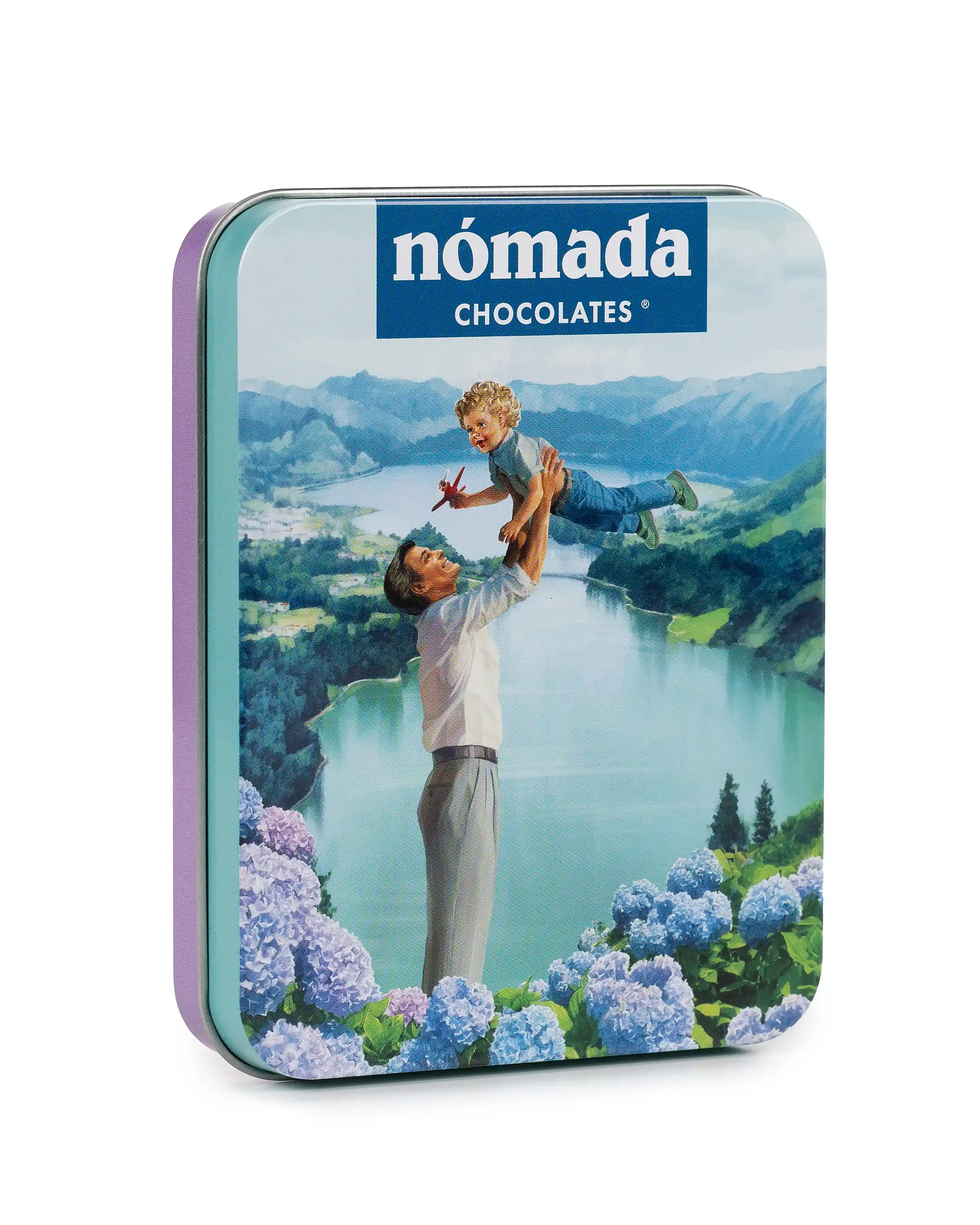 Lata de Chocolate &quot;Açores&quot; Nómada Chocolates 50g