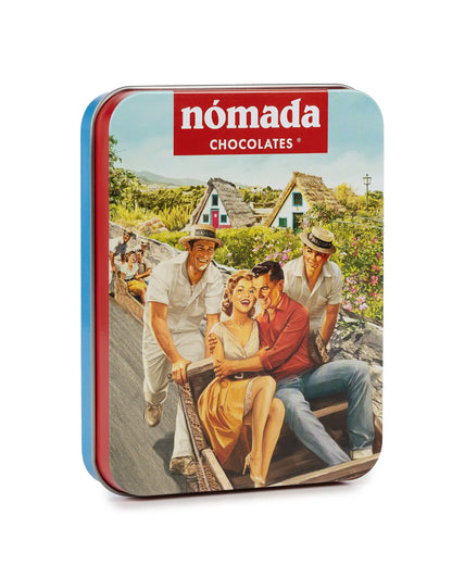 Lata de Chocolate &quot;Madeira&quot; Nómada Chocolates 50g