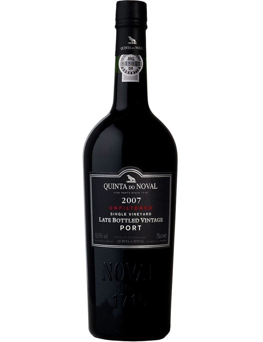 A Bottle of Quinta do Noval LBV 2007 Port Wine