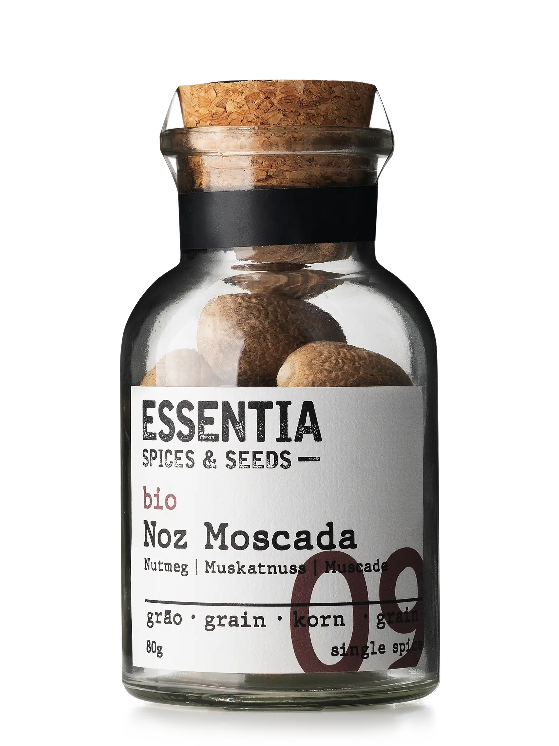 Noz Moscada em grão Essentia 80g