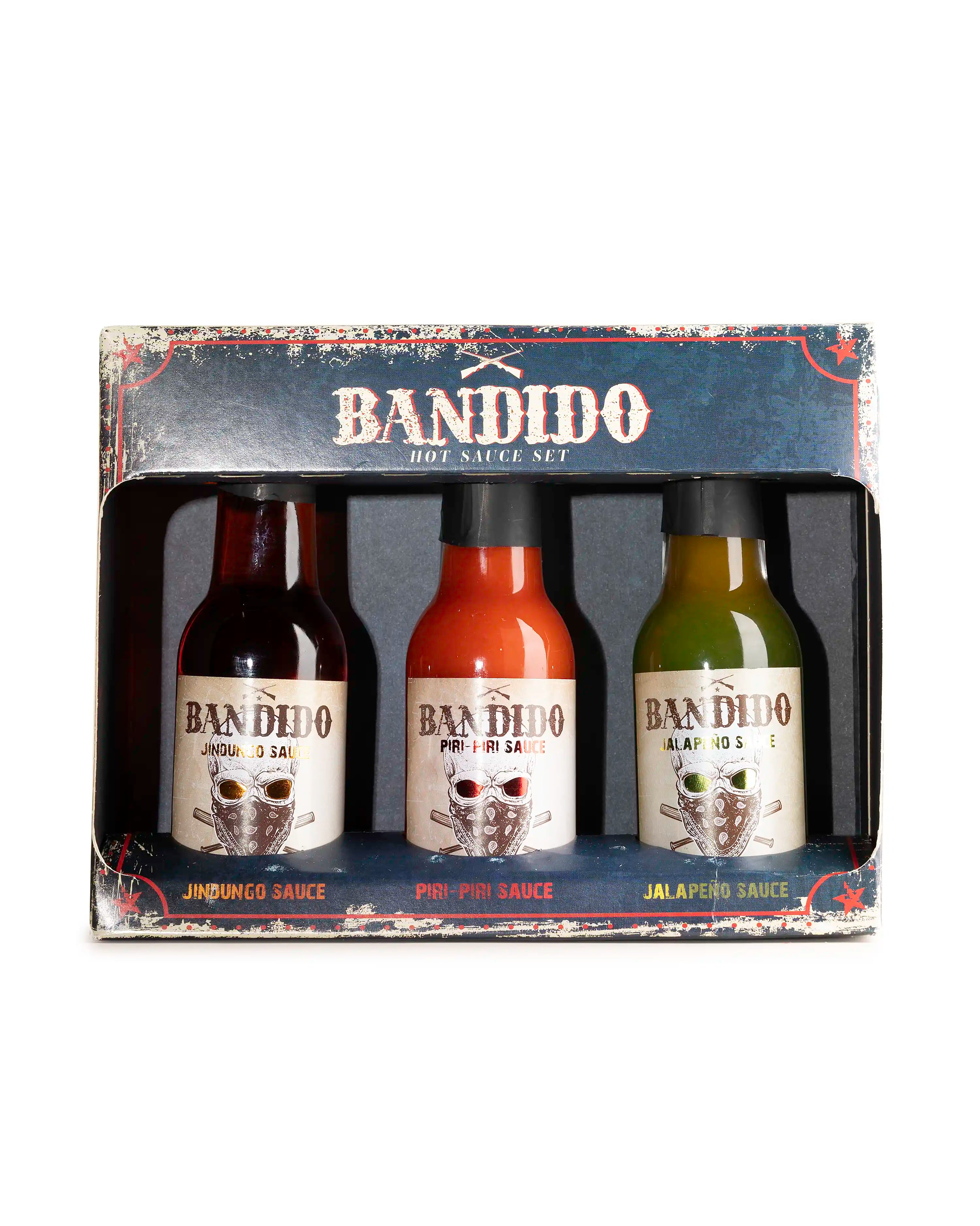 Pack Bandido (Piri-piri, Jindungo e Jalapeño)