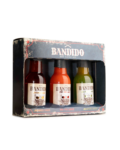 Pack Bandido (Piri-piri, Jindungo e Jalapeño)