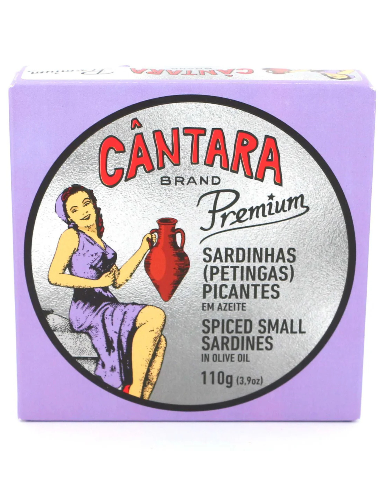 Petingas Picantes em Azeite Virgem Extra Cântara 110g
