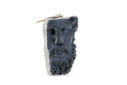 ⁠Vela Aromática Zeus Preto