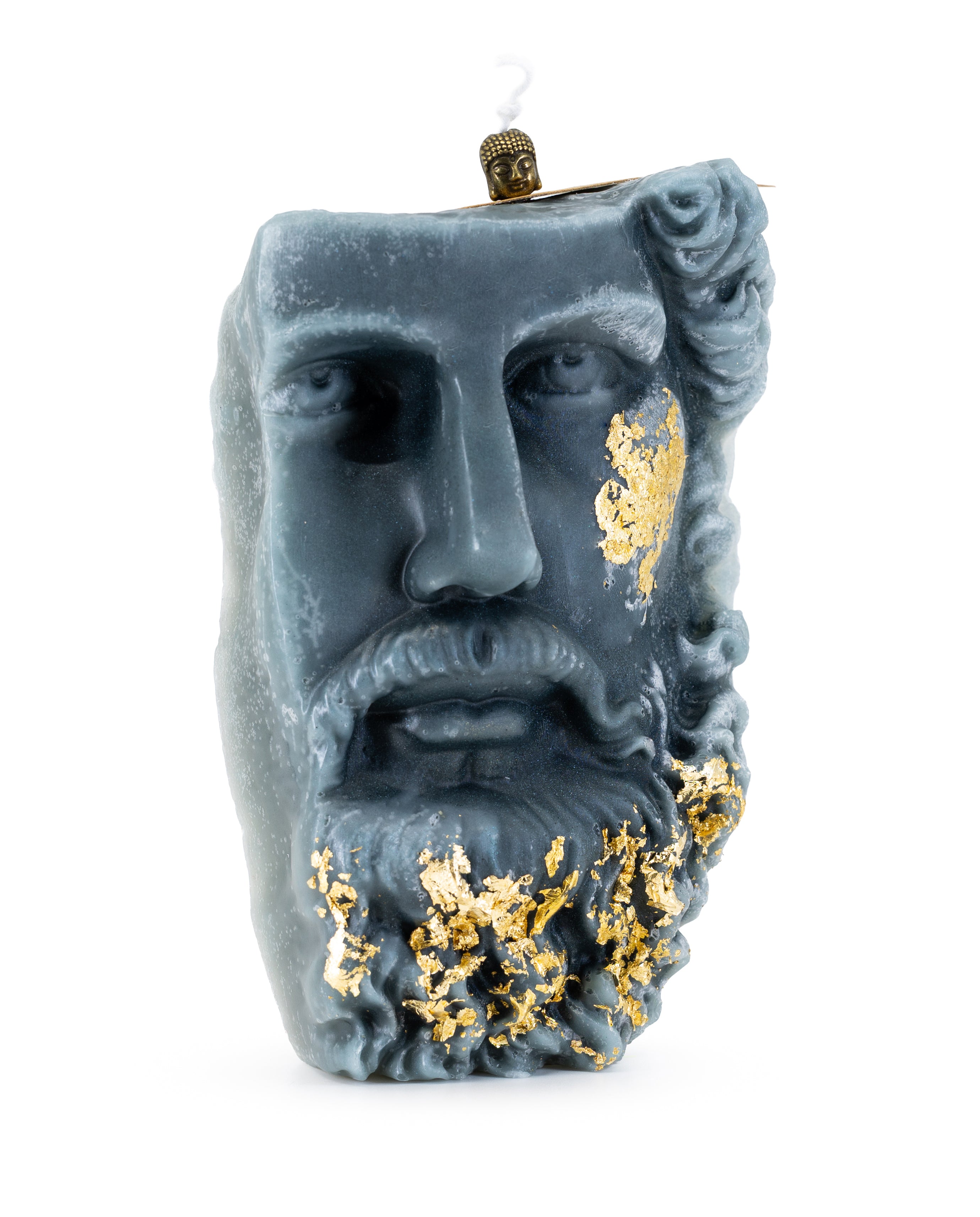 Vela Aromática Zeus c/ Folha de Ouro