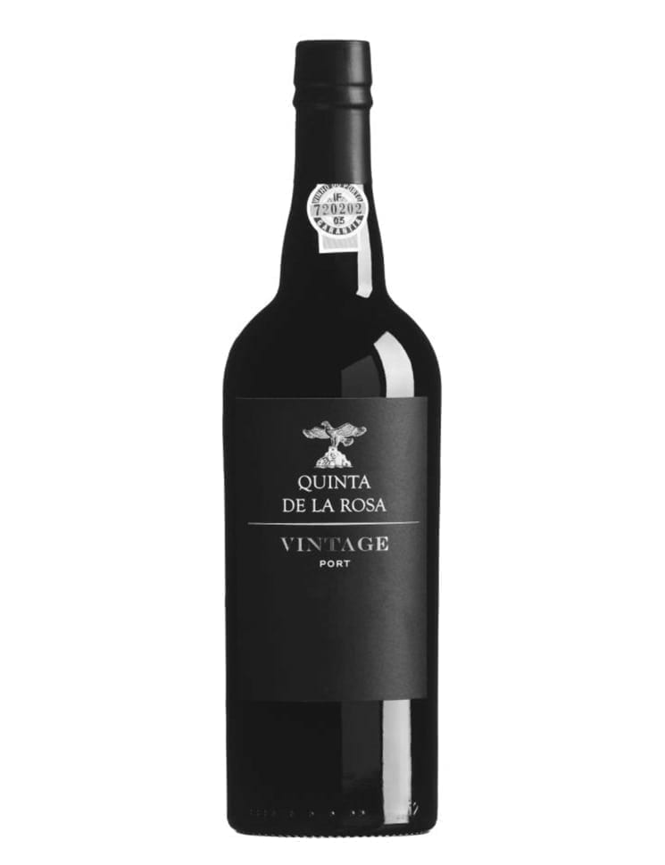 A Bottle of Quinta de la Rosa Vintage 2014 Port