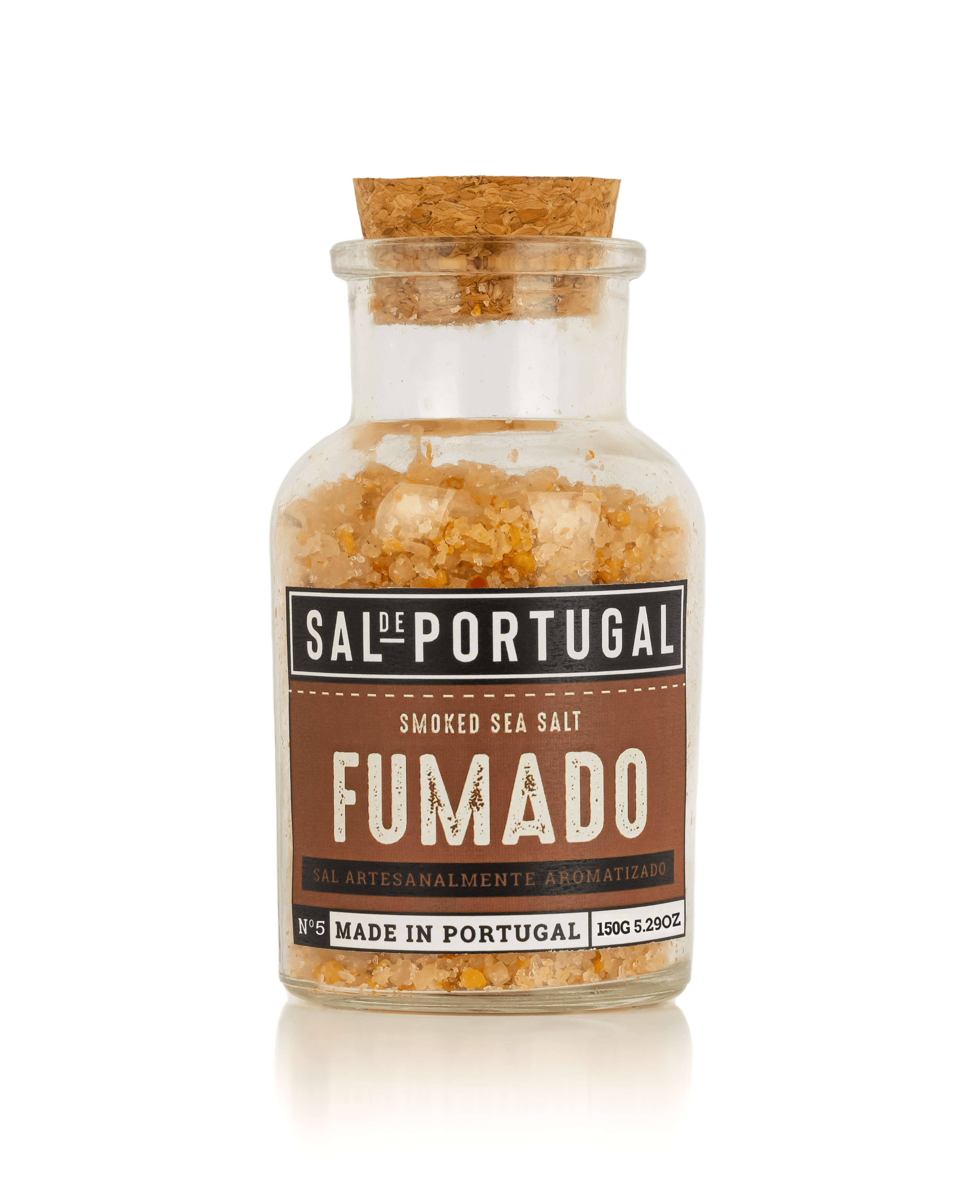 Sal Aromatizado Fumado Sal de Portugal 150g