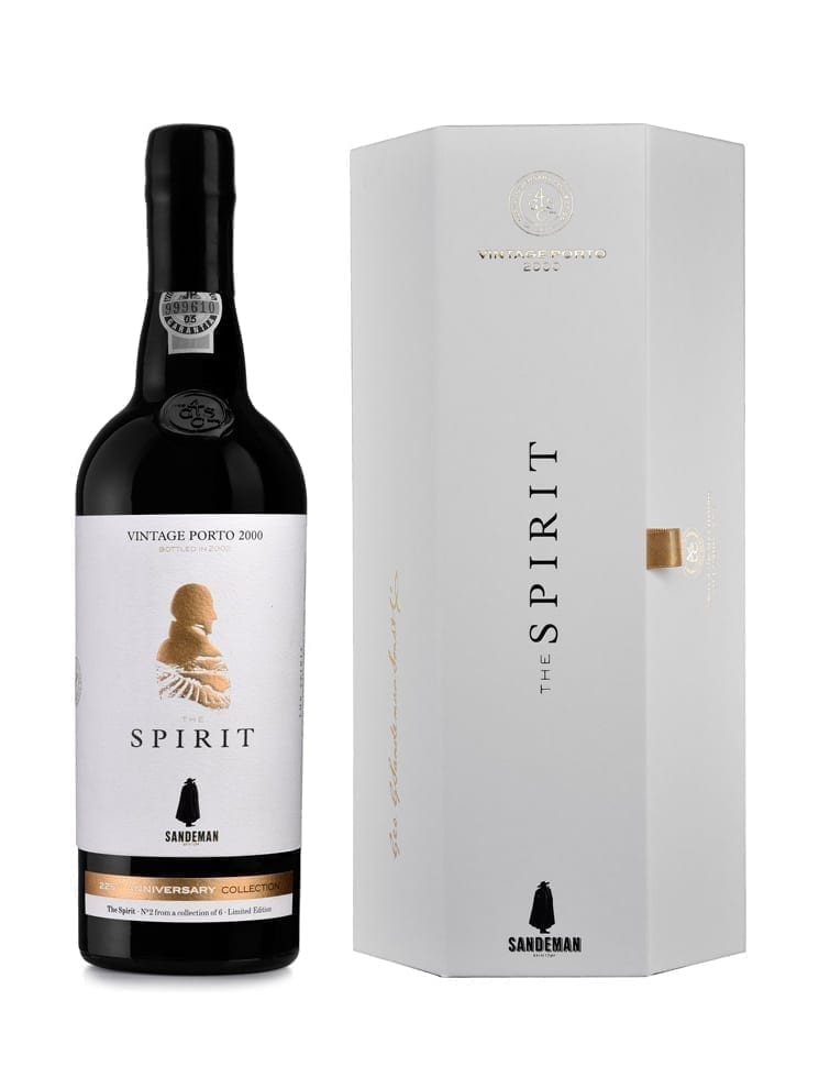 A Bottle of Sandeman Vintage 225 Years - Spirit Port Wine