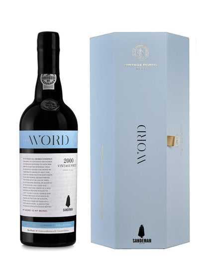 A Bottle of Sandeman Vintage 225 Years - Word Port Wine