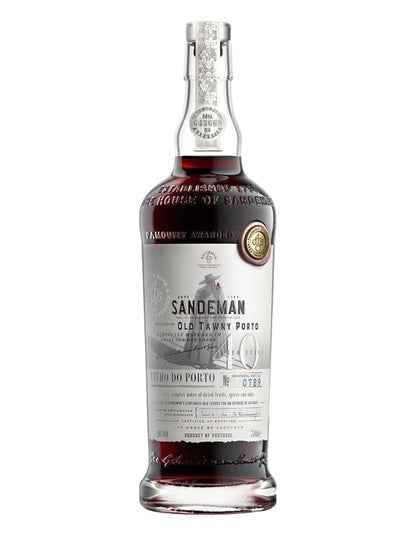 A Bottle of Sandeman 40 Years Tawny Port Wine