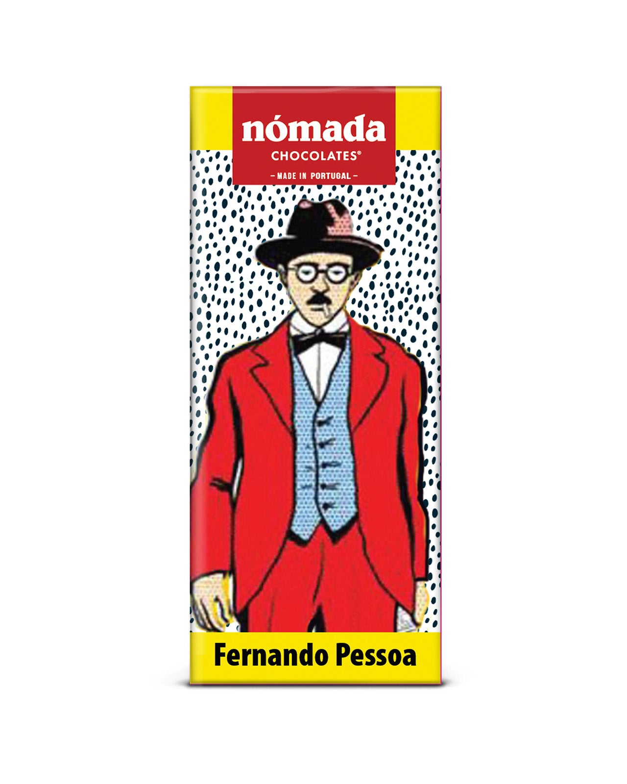 Chocolate de Leite &quot;Fernando Pessoa&quot; Nómada 100g