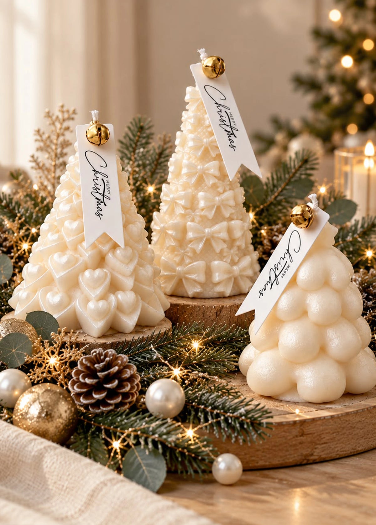 Vela Aromática Pinheiro com Neve