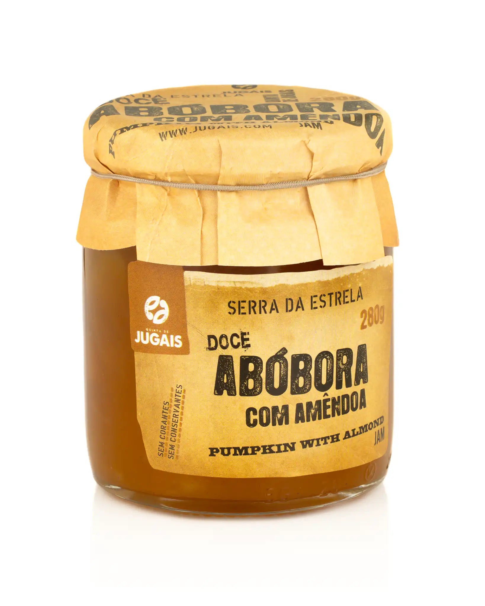 Doce de Abóbora c/ Amêndoa Quinta de Jugais 280g (imagem apenas demonstrativa)