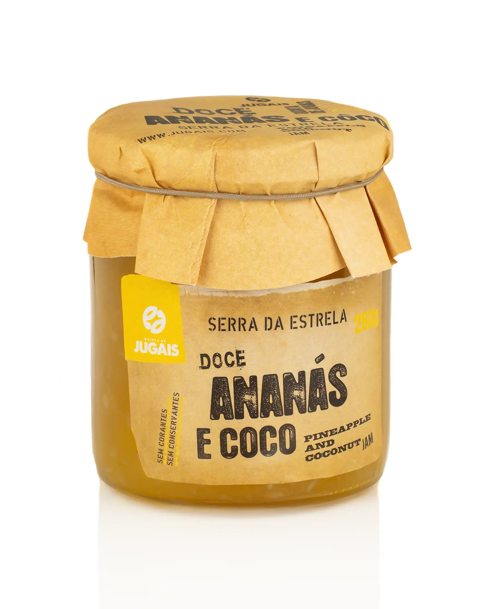 Doce de Ananás e Coco Quinta de Jugais 280g (imagem apenas demonstrativa)