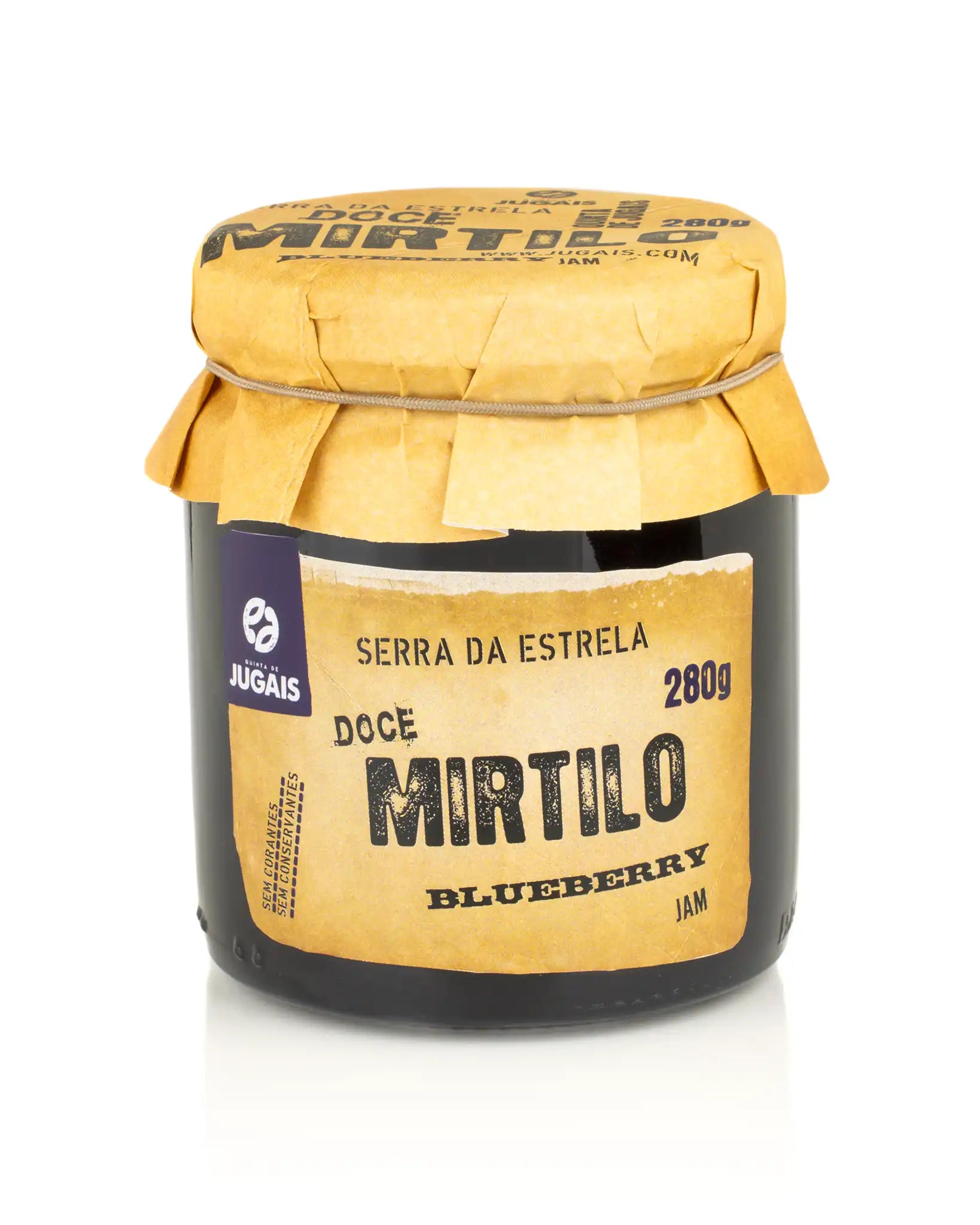 Doce de Mirtilo Quinta de Jugais 280g (imagem apenas demonstrativa)