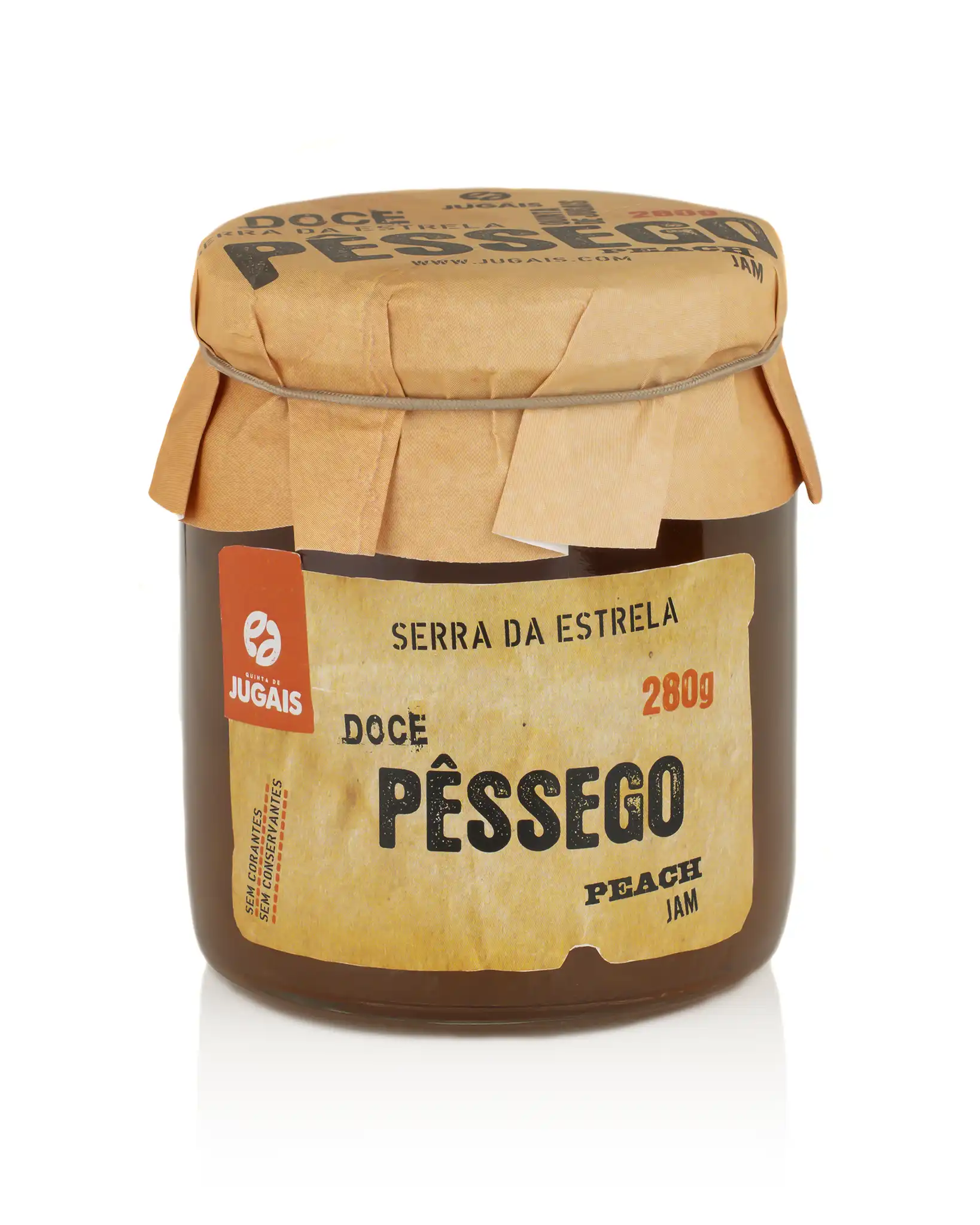 Geleia de Pêssego com Açúcar Quinta de Jugais