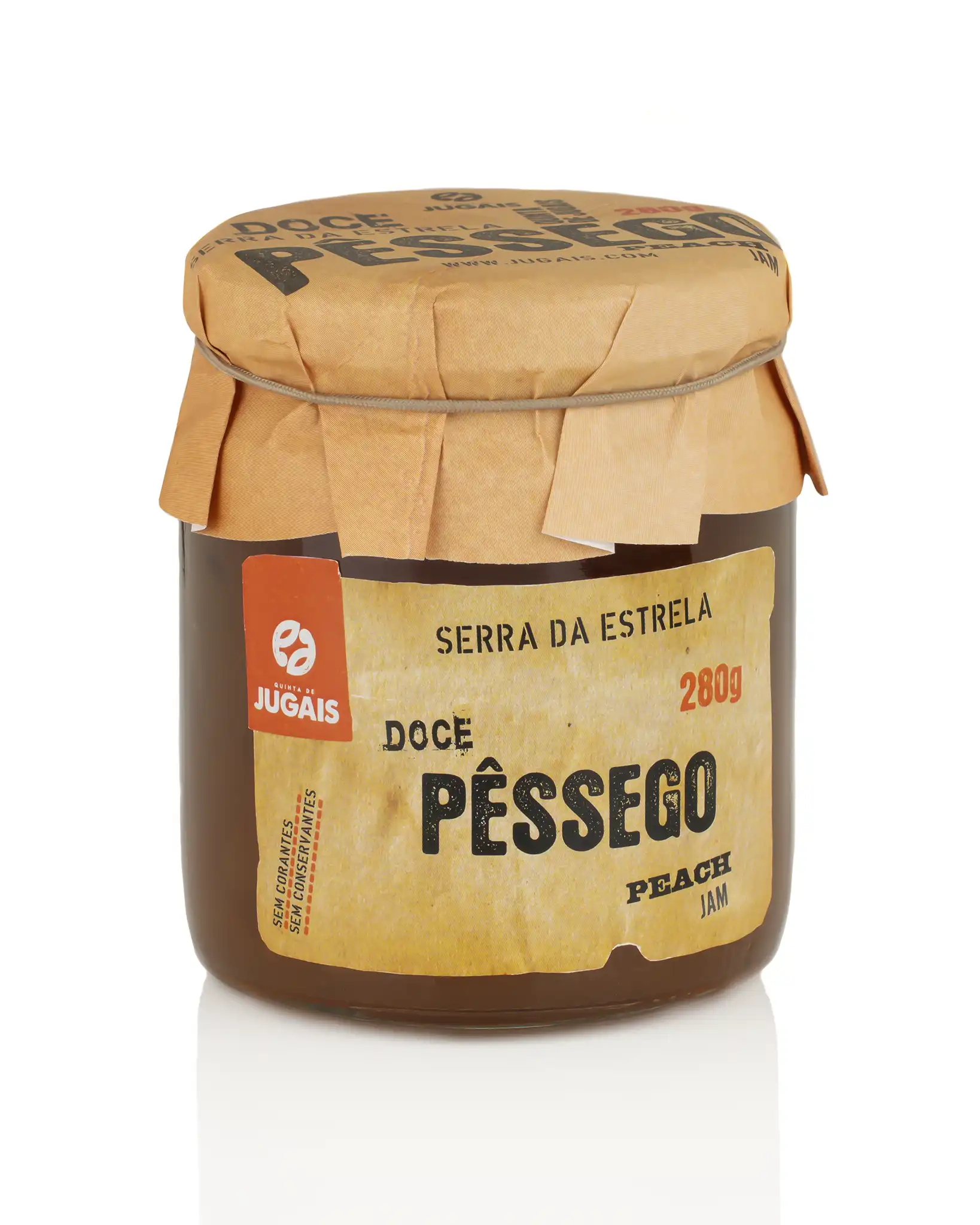 Doce de Pêssego Quinta de Jugais 280g (imagem apenas demonstrativa)