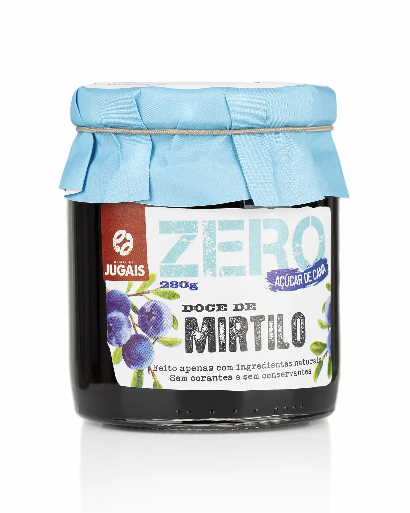 Doce Zero Mirtilo Quinta de Jugais 280g (imagem apenas demonstrativa)