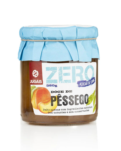 Doce Zero Pêssego Quinta de Jugais 280g (imagem apenas demonstrativa)