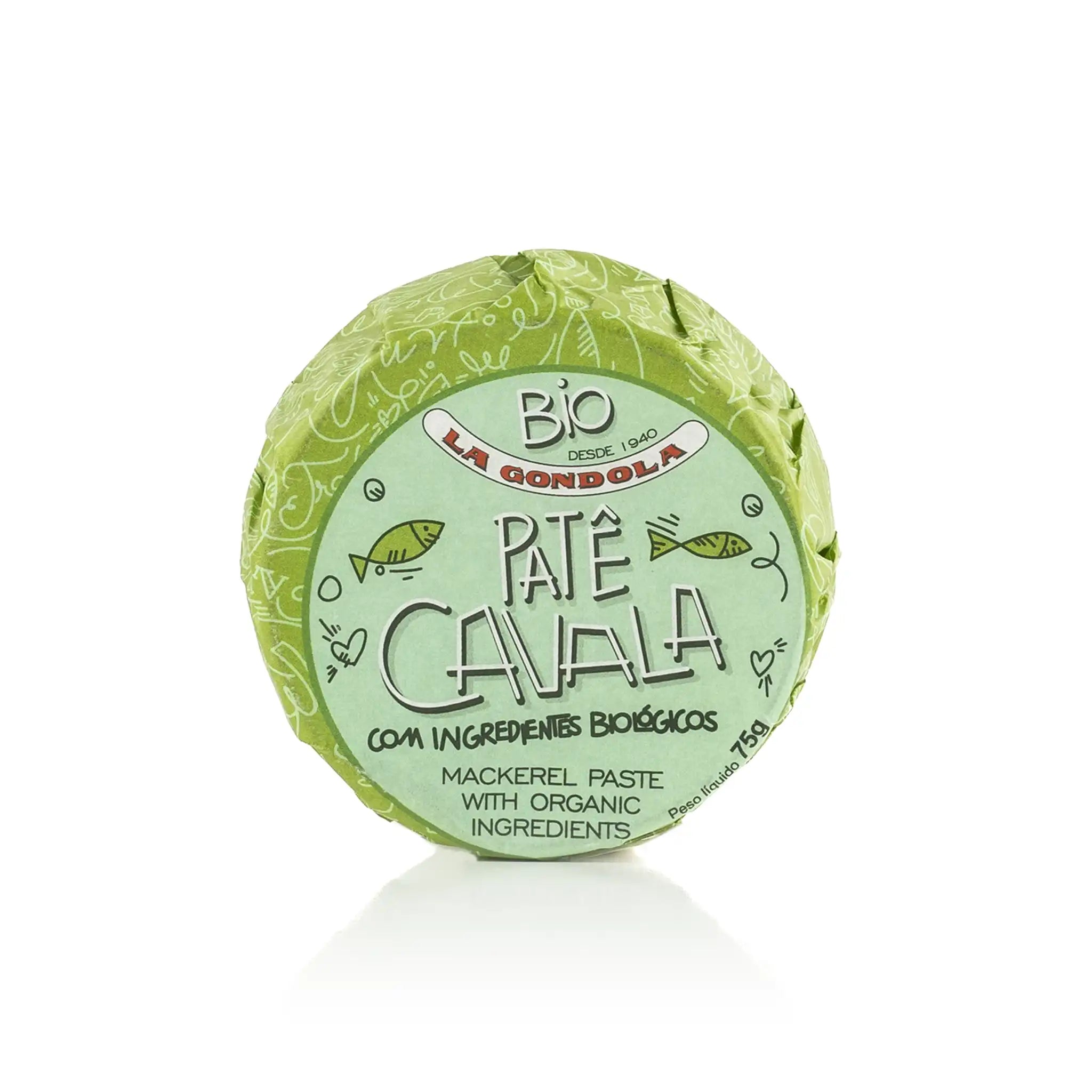 Patê de Cavala com Ingredientes Biológicos La Gondola 75g