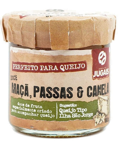 Doce Perfeito p/ Queijo - Maçã, Passas e Canela