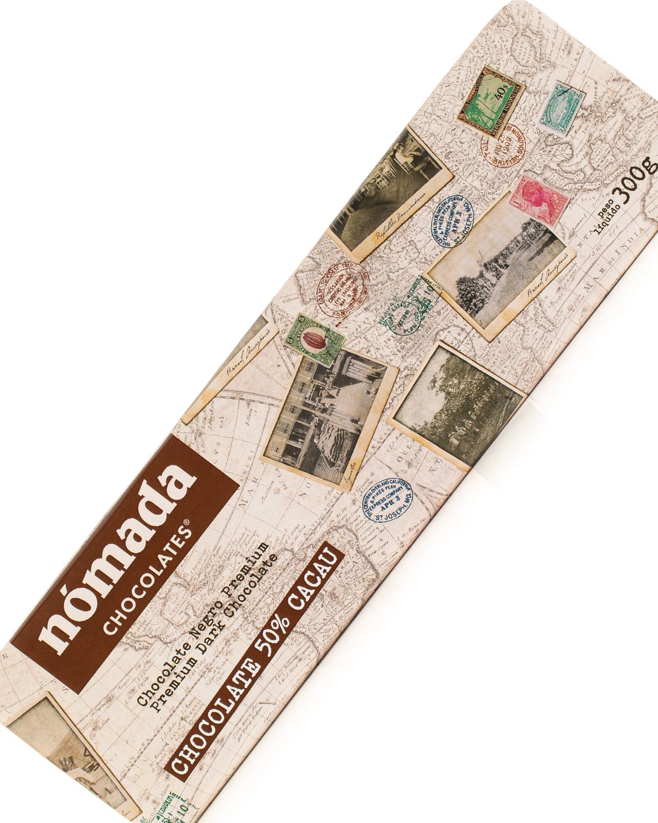 Dark Chocolate 50% Cocoa &quot;Traveler&quot; Nómada 300g