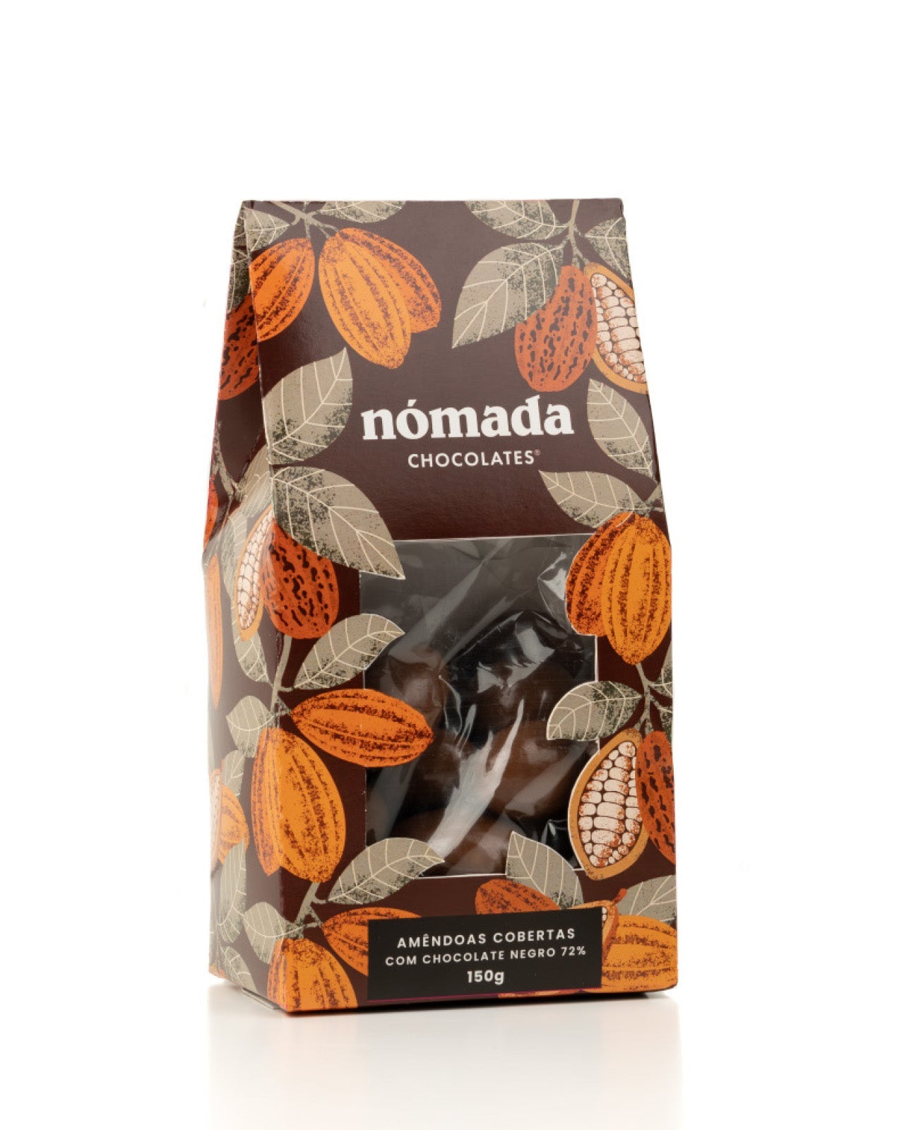 Amêndoas com Chocolate Negro Nómada 150g